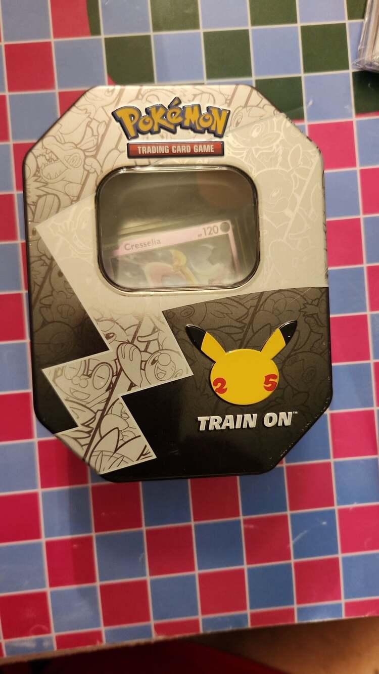 Large Pokémon collector tins